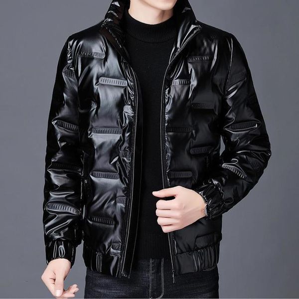 men's down winter 2021 new trend short thickened bright face handsome warm men's et, Black
men's down winter 2021 new trend short thickened bright face handsome warm men's et, Black