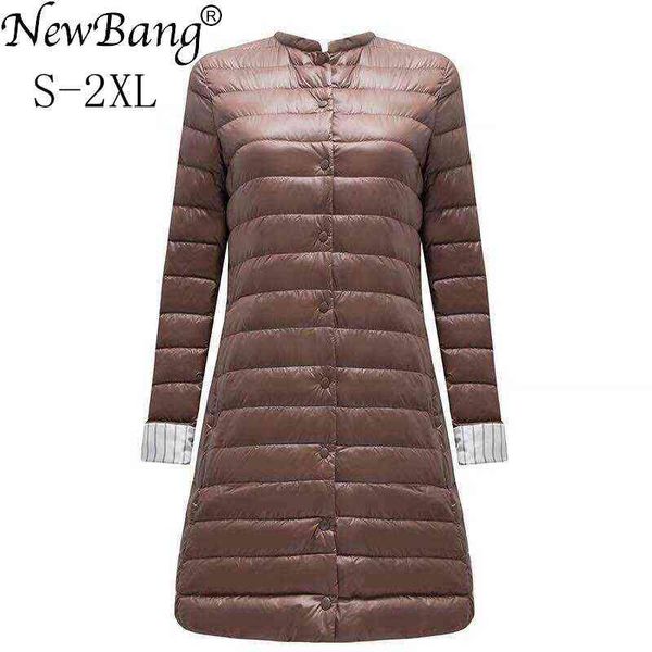 bang ultra light down jacket women portable female jacket winter long feather slim parkas stand collar womens down jackets 211130, Black
bang ultra light down jacket women portable female jacket winter long feather slim parkas stand collar womens down jackets 211130, Black