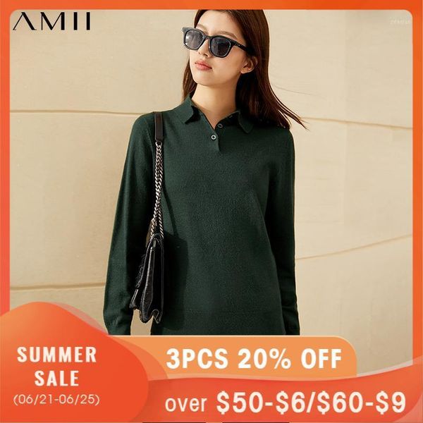 women's sweaters amii minimalism autumn winter causal sweater fashion solid lapel knit female pullover women 12030462, White;black
women's sweaters amii minimalism autumn winter causal sweater fashion solid lapel knit female pullover women 12030462, White;black