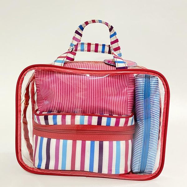 transparent portable cosmetic bag 4 pcs mother receive han edition wash bags & cases
transparent portable cosmetic bag 4 pcs mother receive han edition wash bags & cases