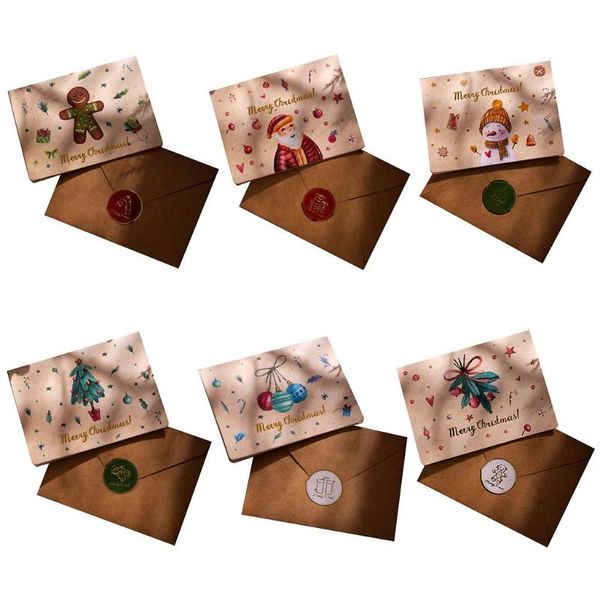greeting cards 6pcs merry christmas card with envelope postcards invitations year xmas winter happy holiday party gift m6ce
greeting cards 6pcs merry christmas card with envelope postcards invitations year xmas winter happy holiday party gift m6ce