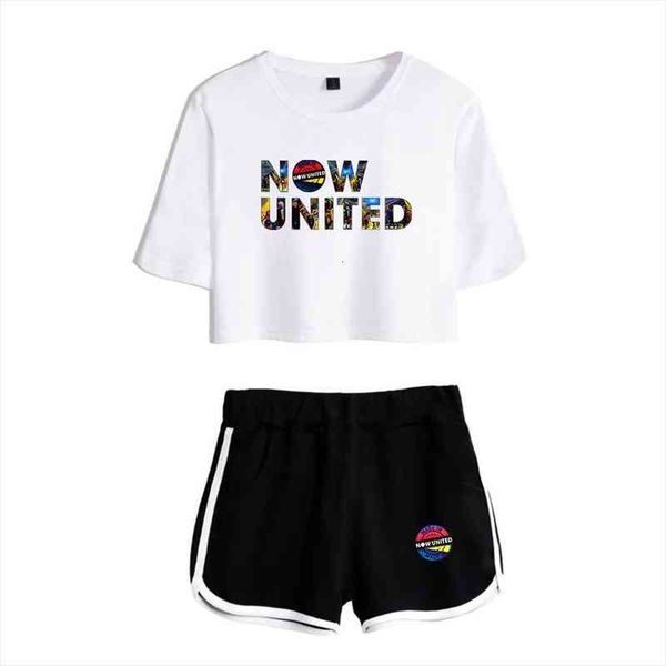 product now united two piece set shorts lovely t-shirt harajuku streetwear girl sets, Gray
product now united two piece set shorts lovely t-shirt harajuku streetwear girl sets, Gray