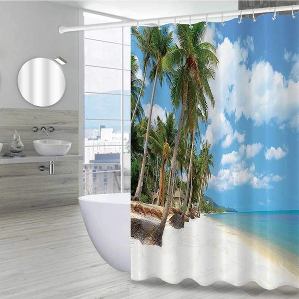 ocean l shower curtain 72" w x 72" l, tropical beach view with exotic palm and clean sand by the sea hawaii style paradise
ocean l shower curtain 72" w x 72" l, tropical beach view with exotic palm and clean sand by the sea hawaii style paradise