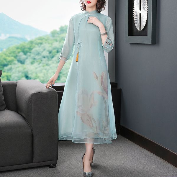 dresses organza embroidery autumn brand chinese style women vintage floral print mid-calf length large swing green pink, Black;gray
dresses organza embroidery autumn brand chinese style women vintage floral print mid-calf length large swing green pink, Black;gray