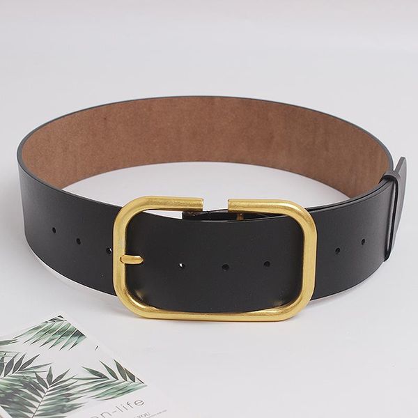 belts 2021 chic luxury ladies vintage strap waistband female 7.0cm width jeans party dress belt metal square buckle for women, Black;brown
belts 2021 chic luxury ladies vintage strap waistband female 7.0cm width jeans party dress belt metal square buckle for women, Black;brown