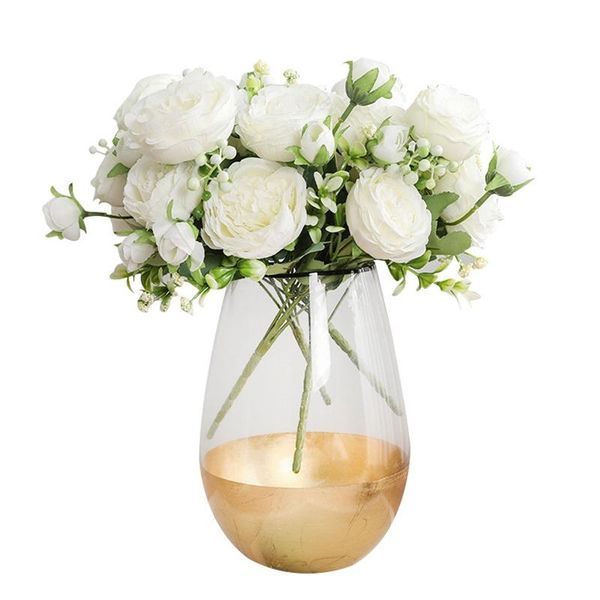 decorative flowers & wreaths artificial silk beautiful rose peony small white bouquet vases for home party winter wedding decoration diy pla
decorative flowers & wreaths artificial silk beautiful rose peony small white bouquet vases for home party winter wedding decoration diy pla