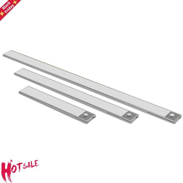 ultra-thin 23/40/60cm pir motion sensor led under cabinet light usb rechargeable wardrobe cupboard wall lamp closet night
ultra-thin 23/40/60cm pir motion sensor led under cabinet light usb rechargeable wardrobe cupboard wall lamp closet night