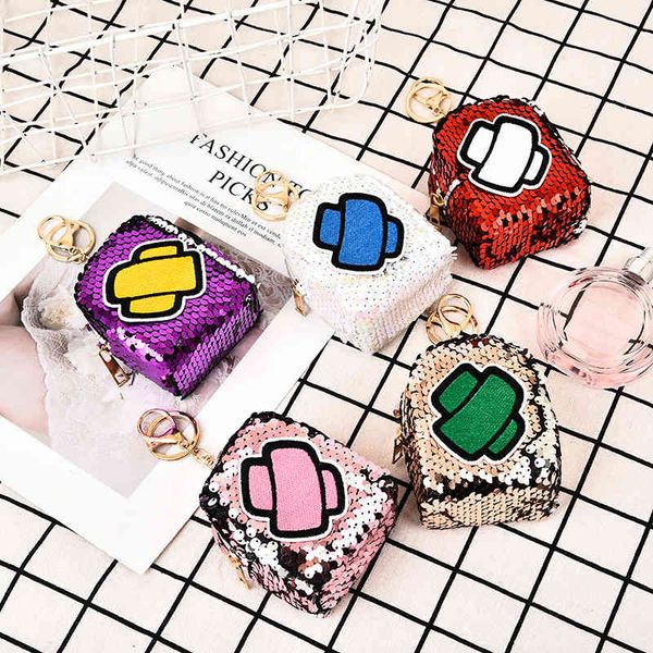 fine key chain creative small portable headphones store coin purse custom cartoon embroidered cases, Silver
fine key chain creative small portable headphones store coin purse custom cartoon embroidered cases, Silver