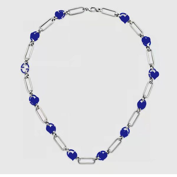 2021 new jewelry new double interlocking tide brand glue dropping chain ancient letter bracelet couple necklace, Black
2021 new jewelry new double interlocking tide brand glue dropping chain ancient letter bracelet couple necklace, Black