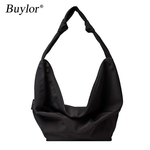 buylor canvas shoulder bag women wild casual ladies handbag solid color large capacity totes bags simple female messenger evening
buylor canvas shoulder bag women wild casual ladies handbag solid color large capacity totes bags simple female messenger evening