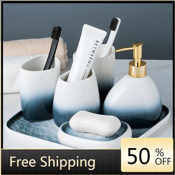 bath accessory set nordic bathroom accessories sets storage toothbrush holder soap wc dispenser rangement salle de bain household
bath accessory set nordic bathroom accessories sets storage toothbrush holder soap wc dispenser rangement salle de bain household
