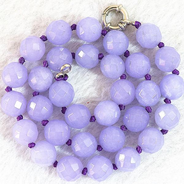chains 4 style chain necklace for women natural stone violet jades chalcedony faceted round beads choker jewelry 18inch b634, Silver
chains 4 style chain necklace for women natural stone violet jades chalcedony faceted round beads choker jewelry 18inch b634, Silver