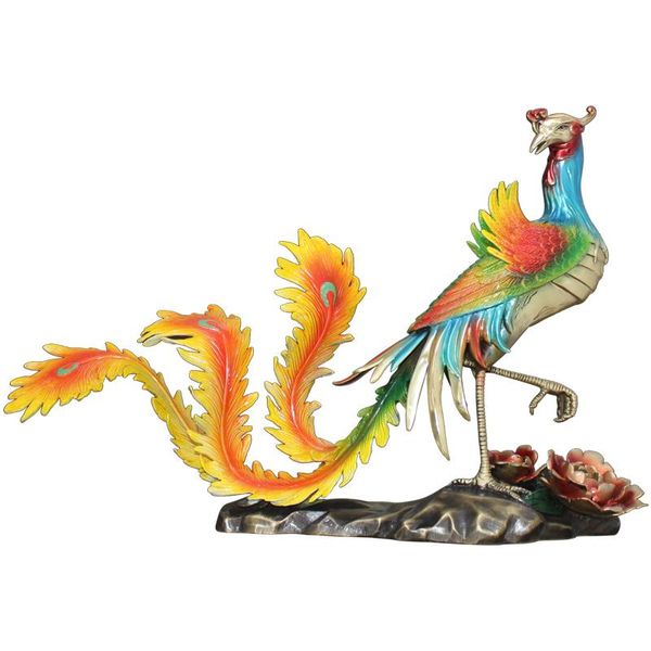 decorative objects & figurines fire phoenix decoration pure copper hundred birds facing living room entrance housewarming crafts
decorative objects & figurines fire phoenix decoration pure copper hundred birds facing living room entrance housewarming crafts
