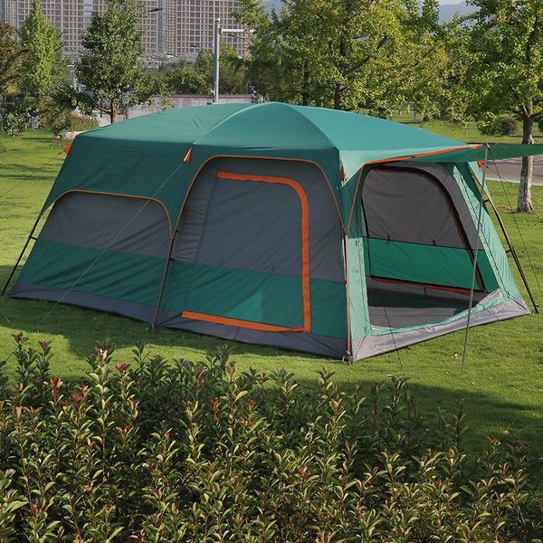 outdoor camping tent big size 8-12 people 2 bedroom 1 living cell waterproof family multifunctional double layer tents and shelters
outdoor camping tent big size 8-12 people 2 bedroom 1 living cell waterproof family multifunctional double layer tents and shelters