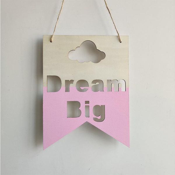 nordic style dream big positive slogan banner garland wooden wall hanging ornament for kids room decoration nursery p props
nordic style dream big positive slogan banner garland wooden wall hanging ornament for kids room decoration nursery p props