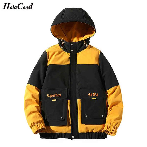brand high new halacood quality men's leisure down jacket winter thick warm youth male hooded outerwear, Black
brand high new halacood quality men's leisure down jacket winter thick warm youth male hooded outerwear, Black