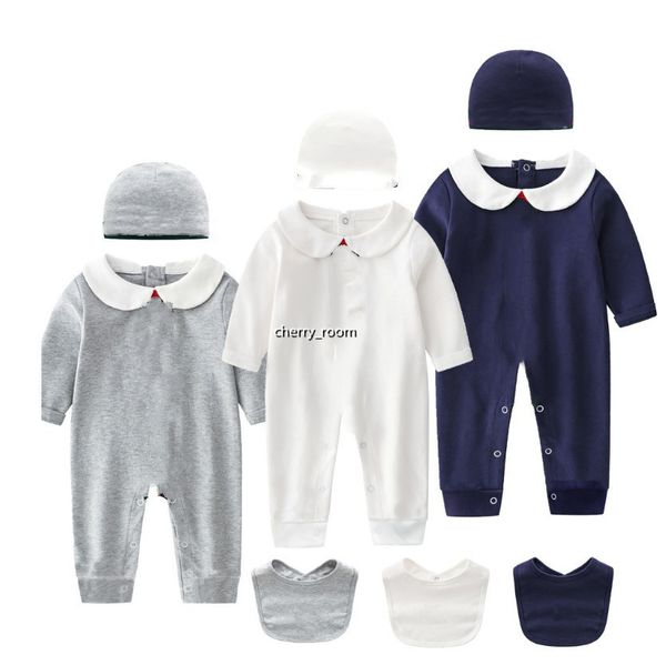 boys designer romper 3pcs set infant cotton long sleeve star embroidered jumpsuit baby clothes spring autumn kids onesie with hat bib c6996, Blue
boys designer romper 3pcs set infant cotton long sleeve star embroidered jumpsuit baby clothes spring autumn kids onesie with hat bib c6996, Blue