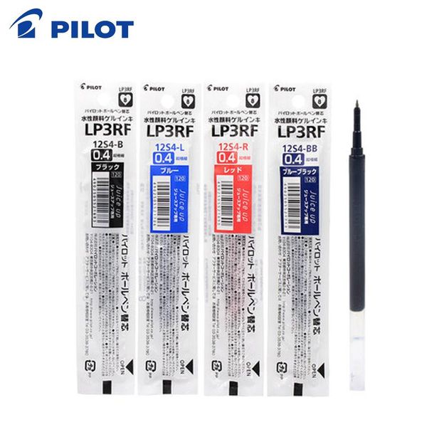 10pcs pilot lp3rf-12s4 refill juice up pen 0.4mm large capacity writing smooth neutral gel refills, Black;red
10pcs pilot lp3rf-12s4 refill juice up pen 0.4mm large capacity writing smooth neutral gel refills, Black;red