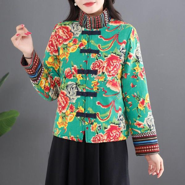 ethnic clothing 2021 autumn winter style women's short cotton linen coat clothes printing long sleeve jacket female traditional tang su, Red
ethnic clothing 2021 autumn winter style women's short cotton linen coat clothes printing long sleeve jacket female traditional tang su, Red