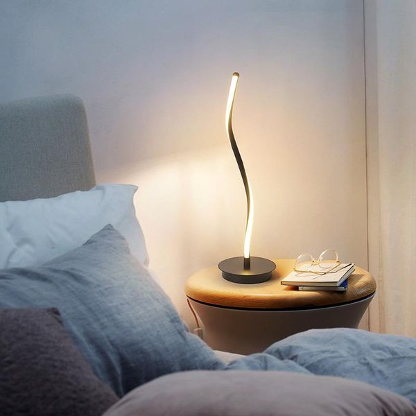 table lamps ac85-265v minimalist postmodern led spiral curved desk bedside night lamp dimming for living room bedroom home decor
table lamps ac85-265v minimalist postmodern led spiral curved desk bedside night lamp dimming for living room bedroom home decor