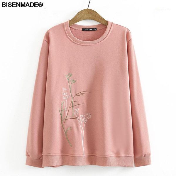 plus size t-shirt women clothing hoodies & sweatshirts 2021 autumn loose casual plant embroidery o neck 007, Black
plus size t-shirt women clothing hoodies & sweatshirts 2021 autumn loose casual plant embroidery o neck 007, Black