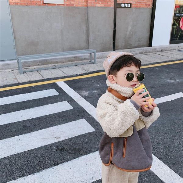 4 5 6 years toddler boys jackets thicken lambswool winter coats for kids clothing children snow wear arrival coat, Blue;gray
4 5 6 years toddler boys jackets thicken lambswool winter coats for kids clothing children snow wear arrival coat, Blue;gray
