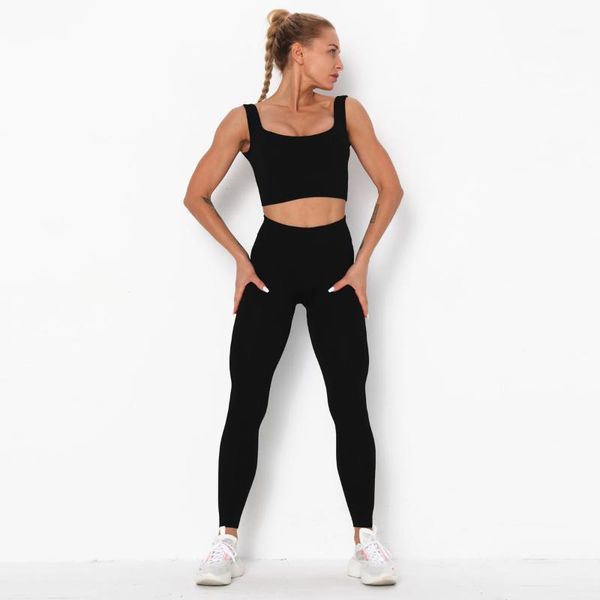 yoga outfit women's sportswear set workout clothes athletic wear sports gym 2-piece seamless fitness bra leggings running suits
yoga outfit women's sportswear set workout clothes athletic wear sports gym 2-piece seamless fitness bra leggings running suits