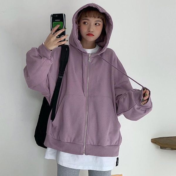 women's jackets purple hoodies harajuku women girl shirt hoodie sweatshirt hooded zipper up jacket coat clothing spring clothes, Black;brown
women's jackets purple hoodies harajuku women girl shirt hoodie sweatshirt hooded zipper up jacket coat clothing spring clothes, Black;brown