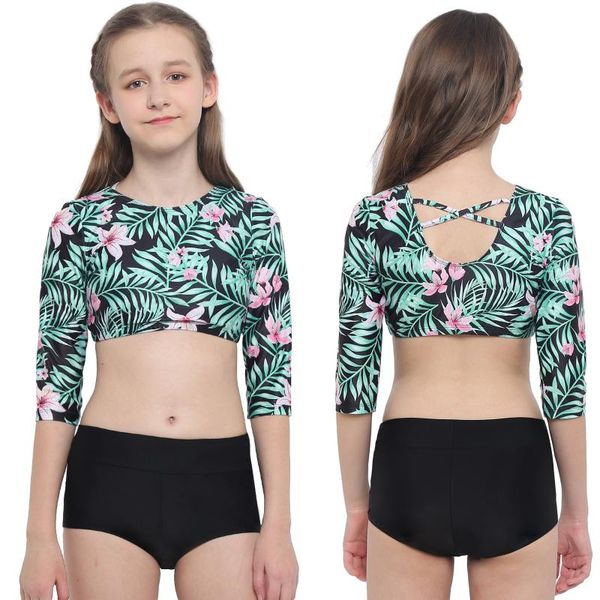 kids girls children floral swimwear swimsuit bathing suit beachwear cute clothing summer holiday beach wear sets, White
kids girls children floral swimwear swimsuit bathing suit beachwear cute clothing summer holiday beach wear sets, White