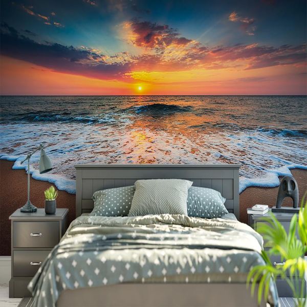 wallpapers custom wallpaper mural beautiful beach sunset romantic waves for room
wallpapers custom wallpaper mural beautiful beach sunset romantic waves for room