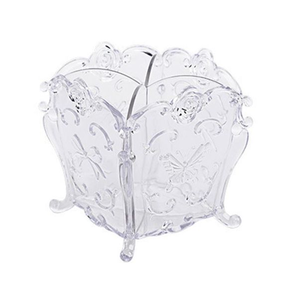 hooks & rails carved cosmetic brush storage box dressing table container for (tranparent)
hooks & rails carved cosmetic brush storage box dressing table container for (tranparent)