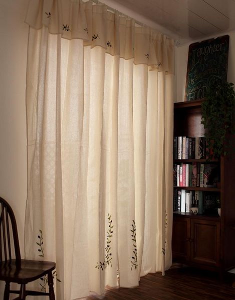 olive branch embroidery cotton linen curtains with valance for living room bedroom finish curtain window drapes
olive branch embroidery cotton linen curtains with valance for living room bedroom finish curtain window drapes