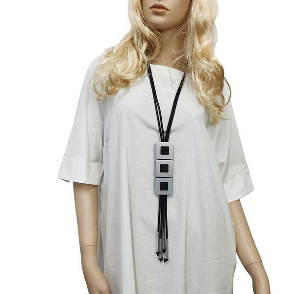 pendant necklaces yd&ydbz long for women statement rubber necklace jewelry clothes accoessories square pendants jewellery gift, Silver
pendant necklaces yd&ydbz long for women statement rubber necklace jewelry clothes accoessories square pendants jewellery gift, Silver