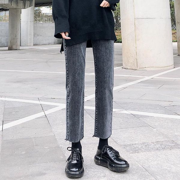 women high waist slim jeans lady plus fleece warm cigarette pants student straight denim winter ankle-length trousers women's, Blue
women high waist slim jeans lady plus fleece warm cigarette pants student straight denim winter ankle-length trousers women's, Blue