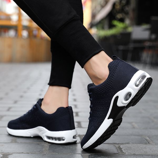 fashion mens womens cushion running shoes breathable designer black navy blue grey sneakers trainers sports size 39-45 w-1713
fashion mens womens cushion running shoes breathable designer black navy blue grey sneakers trainers sports size 39-45 w-1713