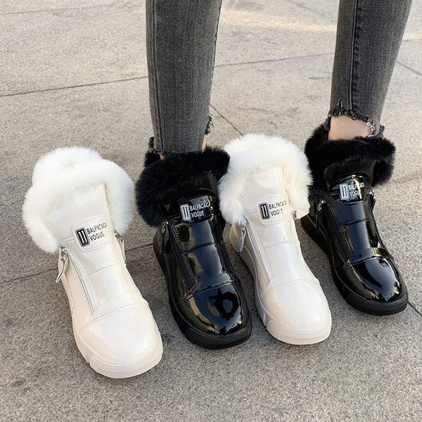 winter boots women shoes snow ankle boots waterproof new ins light female warm plush shoes woman platform fashion fur boots, Black
winter boots women shoes snow ankle boots waterproof new ins light female warm plush shoes woman platform fashion fur boots, Black