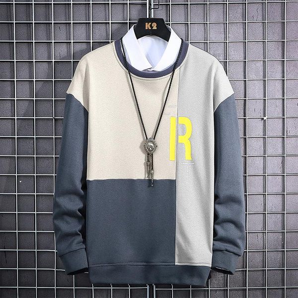 men's hoodies & sweatshirts latest sale plus size 4xl men fashion letter printed patchwork crewneck cotton pullover sweatshirt, Black
men's hoodies & sweatshirts latest sale plus size 4xl men fashion letter printed patchwork crewneck cotton pullover sweatshirt, Black