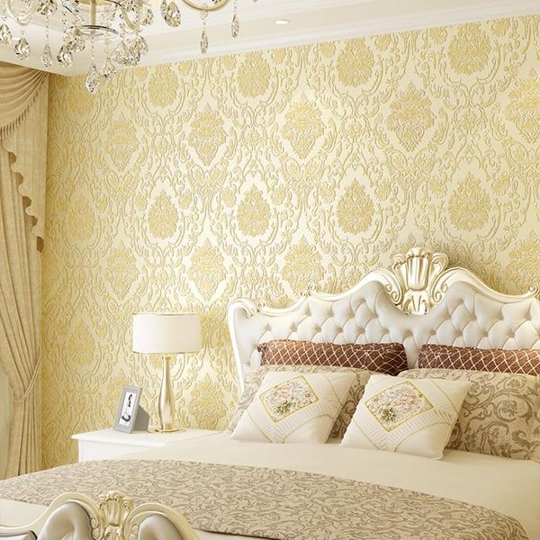 wallpapers modern damask wallpaper luxury embossed textured 3d flooring for bedroom living room home decor
wallpapers modern damask wallpaper luxury embossed textured 3d flooring for bedroom living room home decor