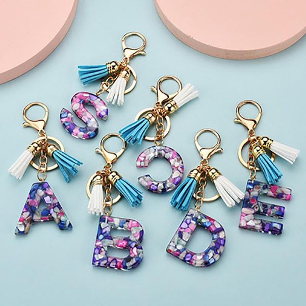 initial letter acrylic key rings chains leather tassel keyring couple car keychains holder for women men jewelry accessories personalized a~, Silver
initial letter acrylic key rings chains leather tassel keyring couple car keychains holder for women men jewelry accessories personalized a~, Silver