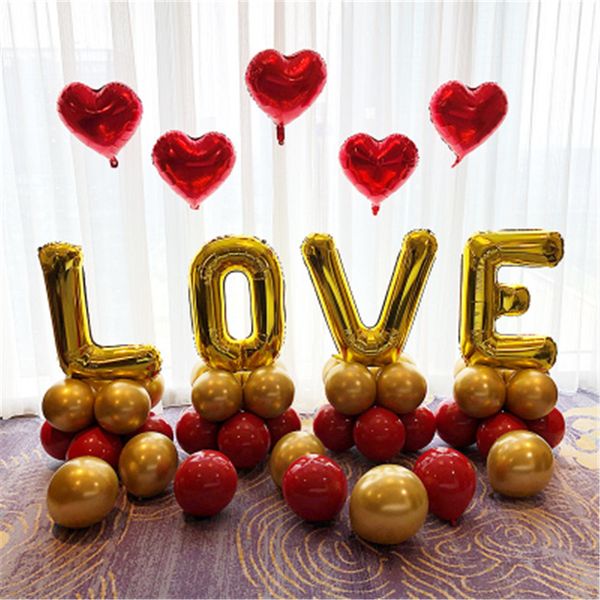 55pcs/set love letter balloon valentines day birthday proposal confession wedding decoration party plies
55pcs/set love letter balloon valentines day birthday proposal confession wedding decoration party plies