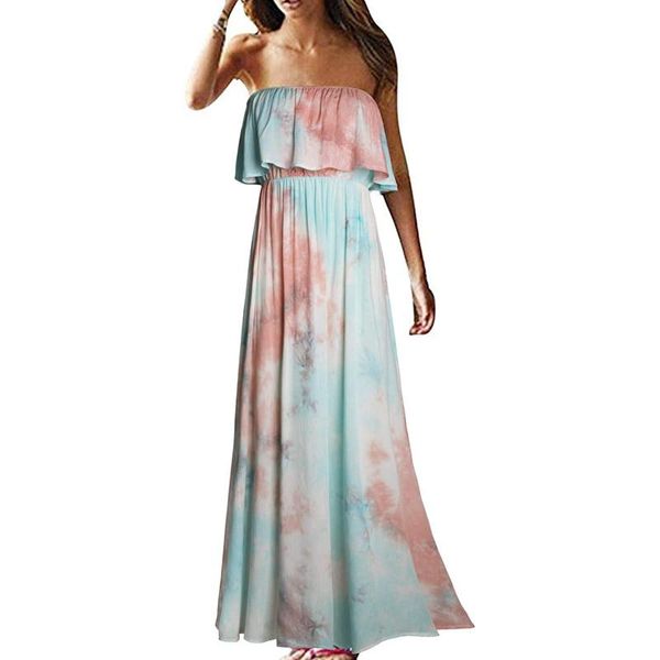 casual dresses ruffle hem strapless bohemian dress print holiday sundresses women off shoulder beach long female, Black;gray
casual dresses ruffle hem strapless bohemian dress print holiday sundresses women off shoulder beach long female, Black;gray