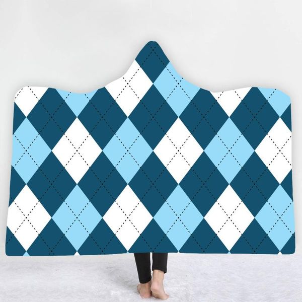 fashion simple stripe plaid print wearing cape bedroom living room nap double layer plush soft warm cashmere hooded blanket blankets
fashion simple stripe plaid print wearing cape bedroom living room nap double layer plush soft warm cashmere hooded blanket blankets