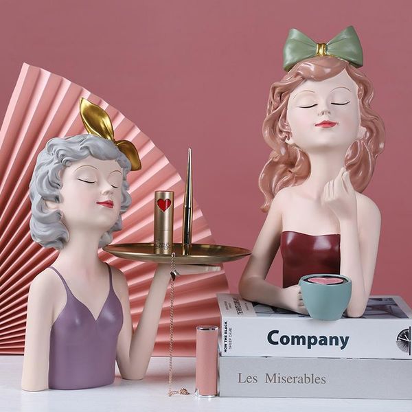 decorative objects & figurines tray girl key storage resin art statue gift fairy trinket fashion style sculpture decoration home
decorative objects & figurines tray girl key storage resin art statue gift fairy trinket fashion style sculpture decoration home