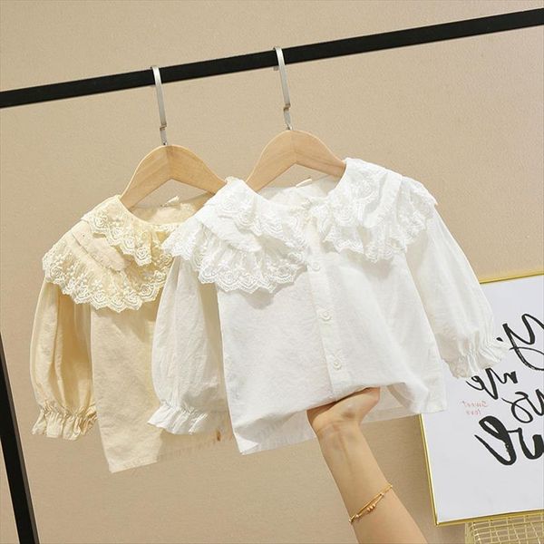 baby girls sweet shirt toddler long sleeved lace trim doll collar children clothing 1 5 years, White;black
baby girls sweet shirt toddler long sleeved lace trim doll collar children clothing 1 5 years, White;black