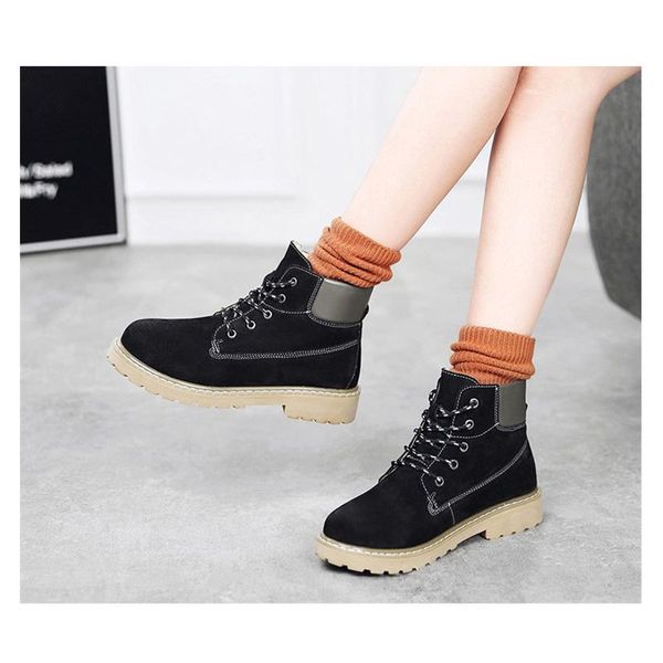 boots women zapatos de mujer ankle for lace up casual ladies shoe sapato masculino, Black
boots women zapatos de mujer ankle for lace up casual ladies shoe sapato masculino, Black