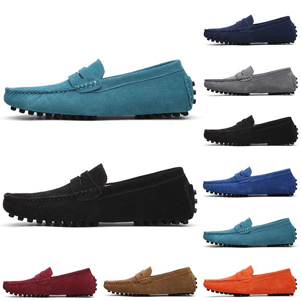 men suede casual non-brand ale shoes black light blue red gray orange green brown mens slip on lazy leather shoe18 s
men suede casual non-brand ale shoes black light blue red gray orange green brown mens slip on lazy leather shoe18 s