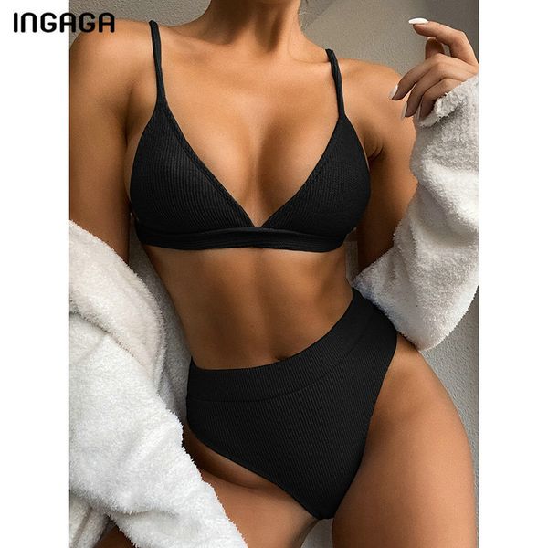 ingaga push up bikini set swimsuits high waist swimwear women ribbed biquini bathing suits brazilian bikinis 2021 purple bathers, White;black
ingaga push up bikini set swimsuits high waist swimwear women ribbed biquini bathing suits brazilian bikinis 2021 purple bathers, White;black