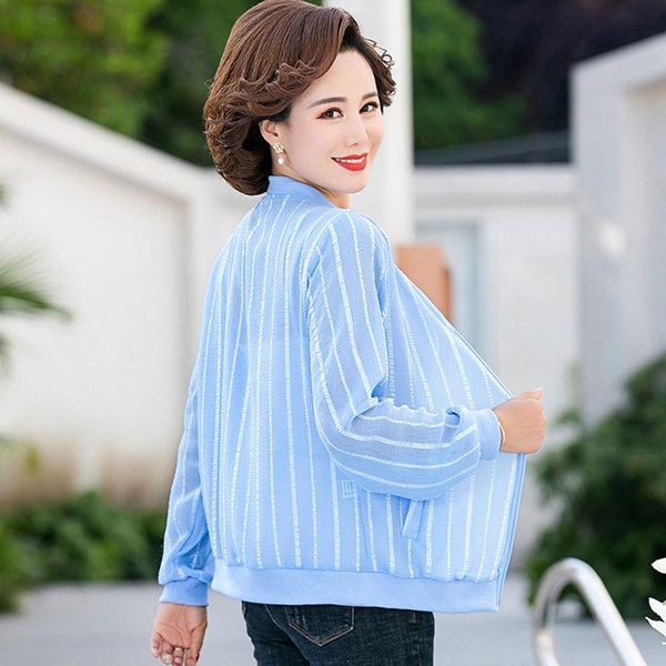 women's jackets 2021 women spring summer slim striped short bomber coat vintage long sleeve zipper sun protection plus size 5xl jacket, Black;brown
women's jackets 2021 women spring summer slim striped short bomber coat vintage long sleeve zipper sun protection plus size 5xl jacket, Black;brown