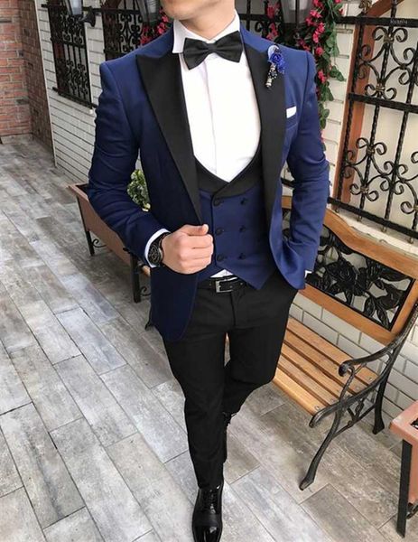 men's suits & blazers navy blue wedding tuxedos groom man blazer men latest design 3 pieces terno masculino jacket pants vest costume h, White;black
men's suits & blazers navy blue wedding tuxedos groom man blazer men latest design 3 pieces terno masculino jacket pants vest costume h, White;black