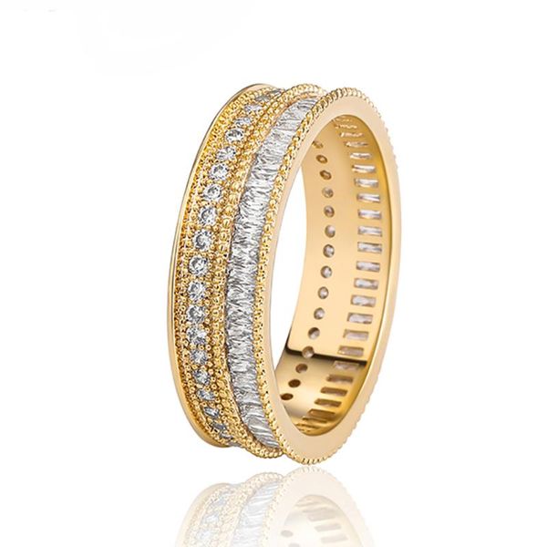 wedding rings 2 layer zirconia ring baguette band in yellow gold cubic hip hop jewelry, Slivery;golden
wedding rings 2 layer zirconia ring baguette band in yellow gold cubic hip hop jewelry, Slivery;golden